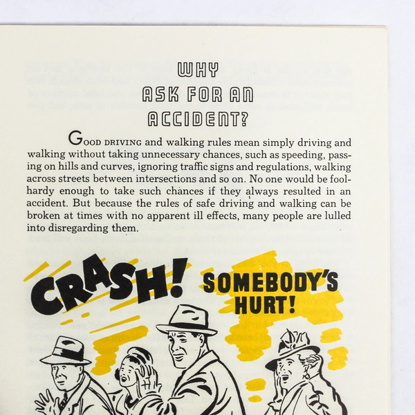 Vintage 1953 Kemper Insurance Book Why Ask For An Accident Collectible Ads
