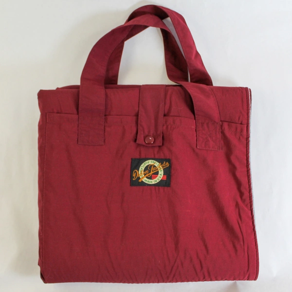 Washington State Cougars Fold Up Tote Blanket Burgundy College NCAA Fan