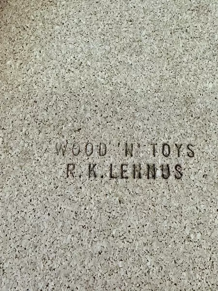 R. K. Lehmus Wood Ceramic Angel Tile Trivet Cork Back 8.76" Square