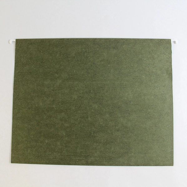 Lot of 24 Smead Green Hanging File Folders with Hooks Good Condition