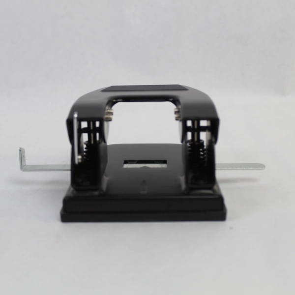 Vintage Office Depot 2 Hole Punch Cutter Model 825-307 Black Office Tool