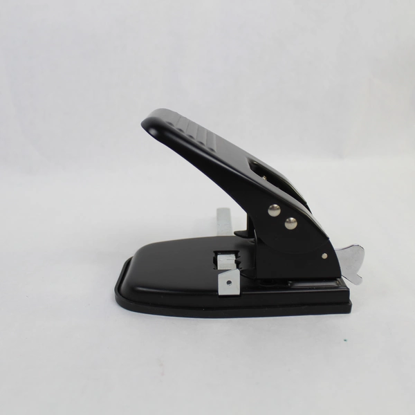 Vintage Office Depot 2 Hole Punch Cutter Model 825-307 Black Office Tool