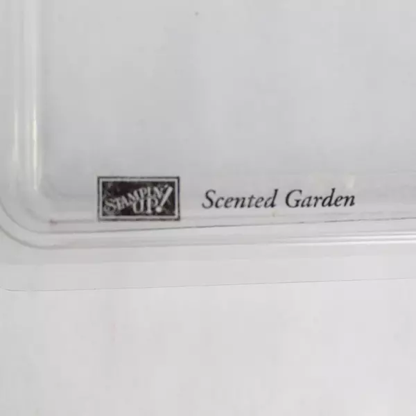 Lot of 4 Stampin' Up 2003 Scented Garden Floral Rubber Stamps Crafting