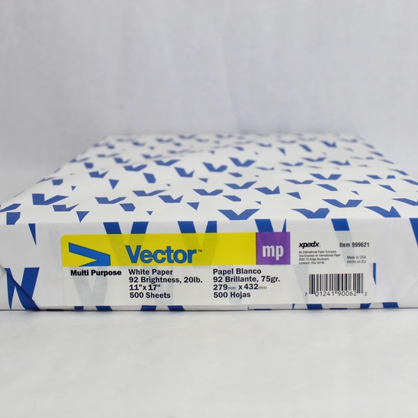 Xpedx Vector 11x17 White Multi Purpose Paper 92 Brightness 20lb 500 Sheets