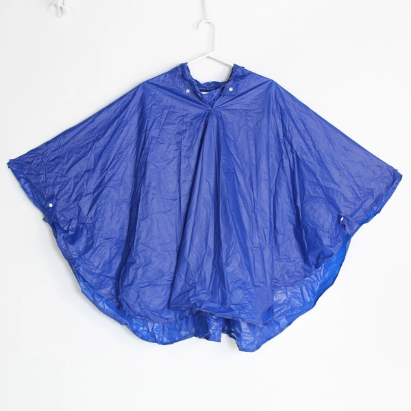 Lot of 3 Western Virginia Mountaineers Lightweight Rain Ponchos Navy Blue