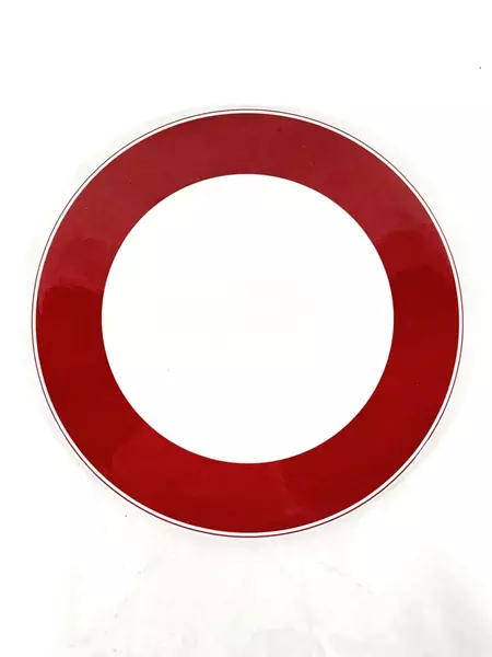 Villeroy & Boch Zurich Maroon 12" Porcelain Dishwasher-Safe Platter #1748