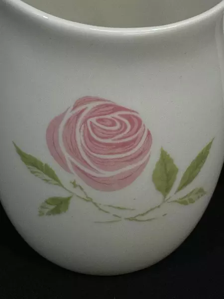Vintage Franciscan Whitestone Ware Pink a Dilly Creamer Pink Rose Design
