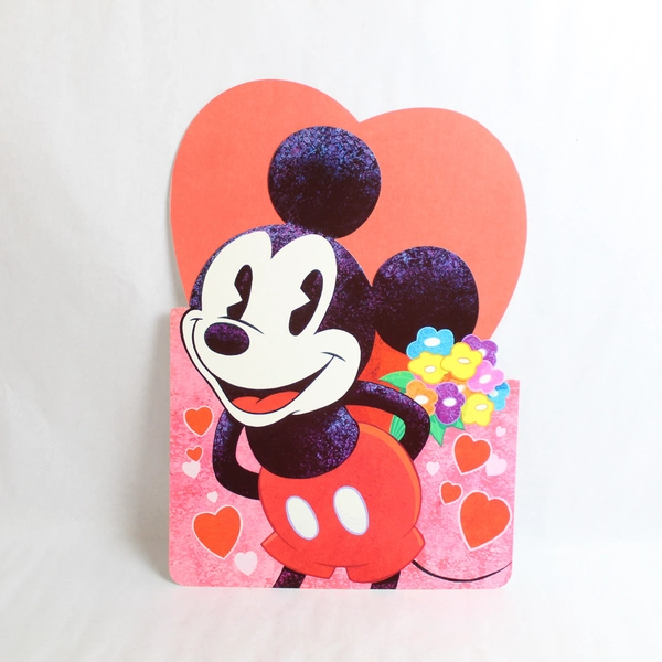 Lot of 5 Hallmark Mickey Mouse Tweety Bird Valentine’s Day Cards Unused