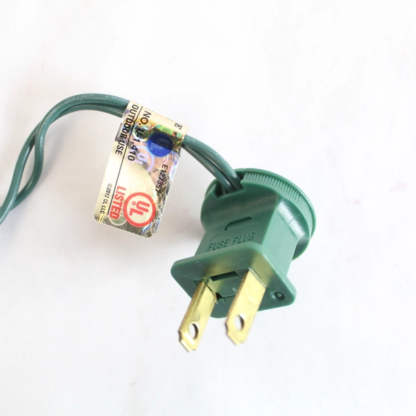 Sienna 50 Mini Multicolored Faceted Christmas Lights 16' Green String Decor