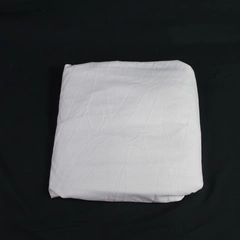 Mosaic Gray Full Size Flat Sheet 97x78in 100% Polyester Bedding Decor