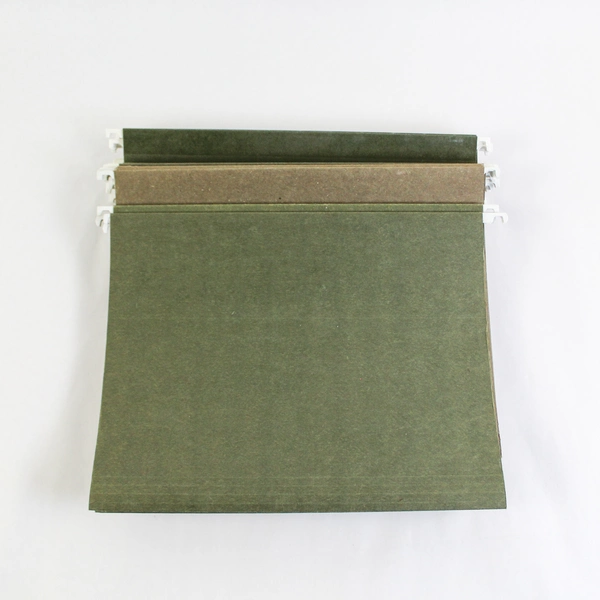 Lot of 24 Green Hanging File Folders Pendaflex Oxford Smead OfficeMax Used