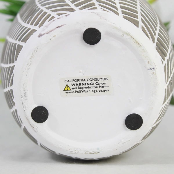 Artificial Succulent Arrangement in Taupe Planter 8.5" Tall Home Decor