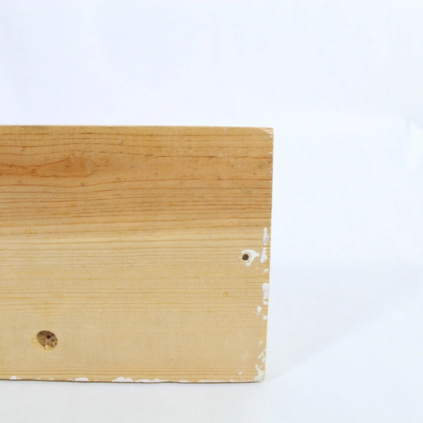 Vintage Wooden Coat Rack Wall Hanger with Teddy Bear & Stephanie Name 3 Hooks