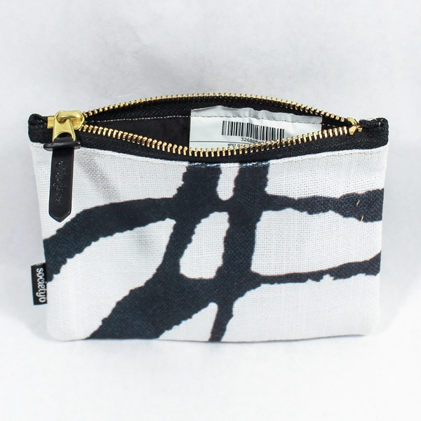 Lot of 2 O.P.I. & Society 6 Makeup Bags Stylish Travel Cosmetic Cases