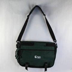Oregon Realty Messenger Laptop Bag Adjustable Shoulder Strap Green Black
