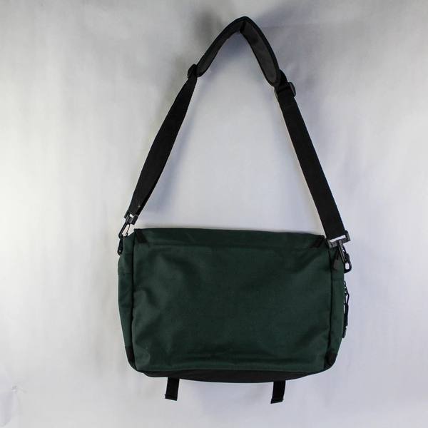 Oregon Realty Messenger Laptop Bag Adjustable Shoulder Strap Green Black