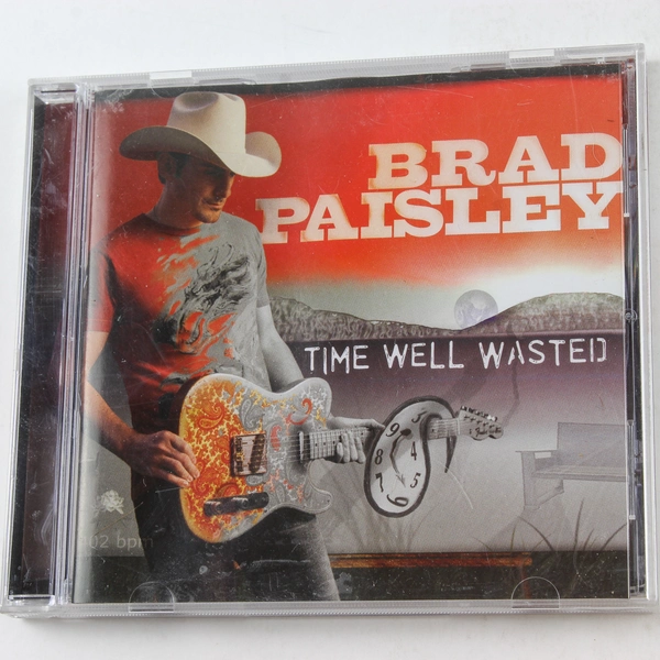 Brad Paisley Time Well Wasted CD 2005 Arista Country Music - Good Condition