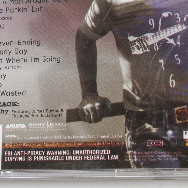 Brad Paisley Time Well Wasted CD 2005 Arista Country Music - Good Condition