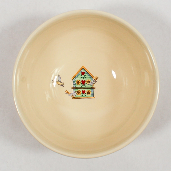 Set of 4 China Pearl Thompson Pottery Soup Bowls Home Decor