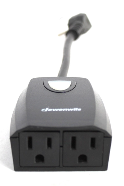 Dewenwils HRFR03D 100' Remote Controlled Outlet Extension Cord No Remote Tested