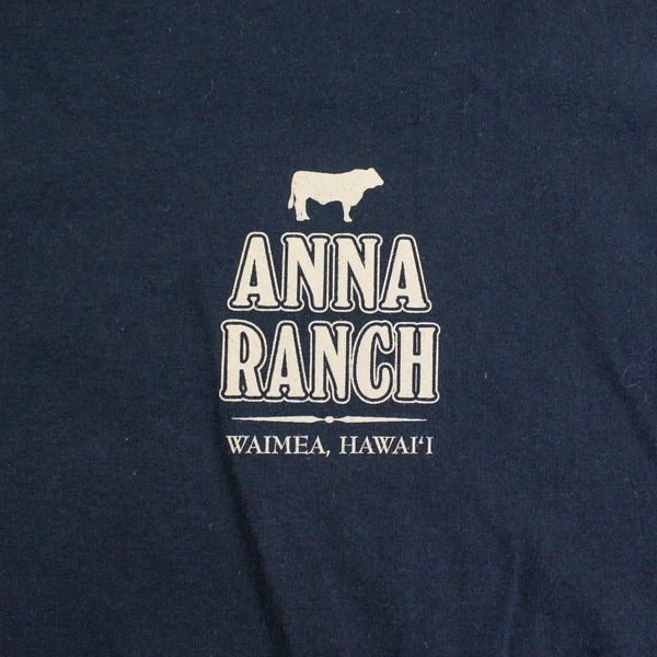 Hanes Historic Anna Ranch Waimea Hawaii T-Shirt Men's Medium Black Tee