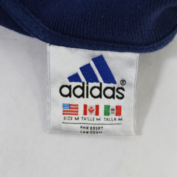 Adidas NY Yankees Polo Shirt Men's Medium Navy Blue Short Sleeve MLB Fan Tee