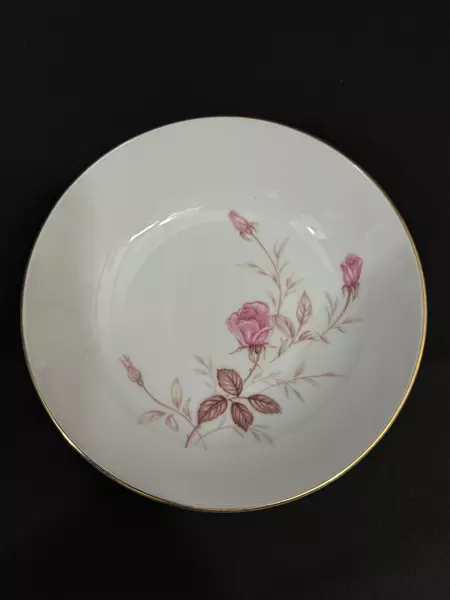 Set of 3 Sone China Cashmir Rose 2197 Fruit Bowls Pink Roses Gold Trim