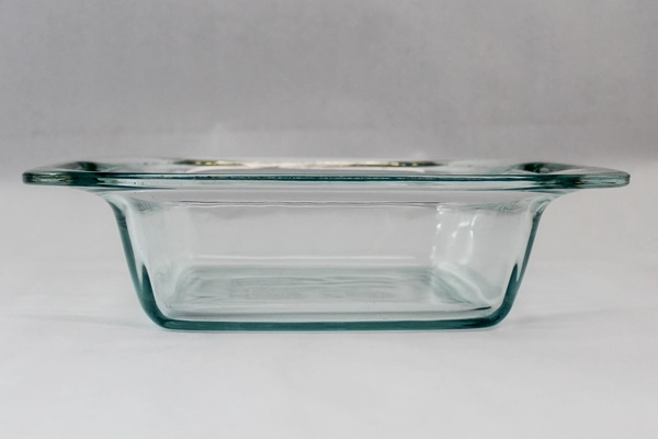 Vintage Pyrex 2 Quart Clear Glass 8x8 Baking Dish Casserole with Handles C233