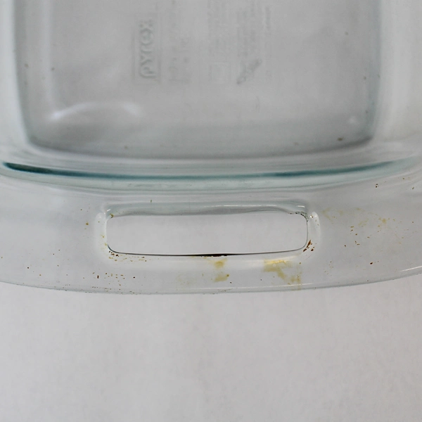 Vintage Pyrex 2 Quart Clear Glass 8x8 Baking Dish Casserole with Handles C233