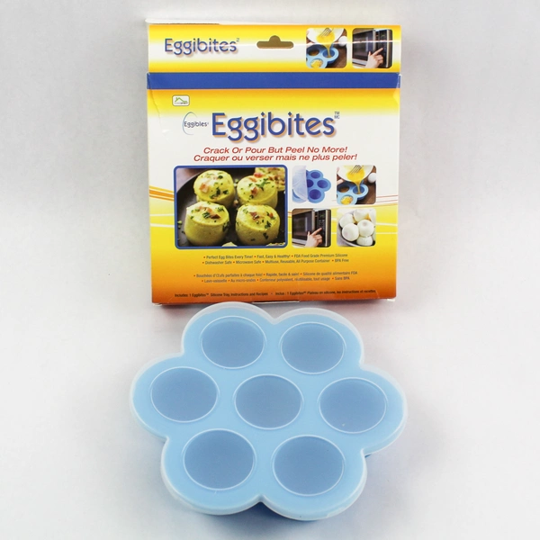 Home Spirit Eggibles Eggibites Silicone Tray with Recipes & Instructions