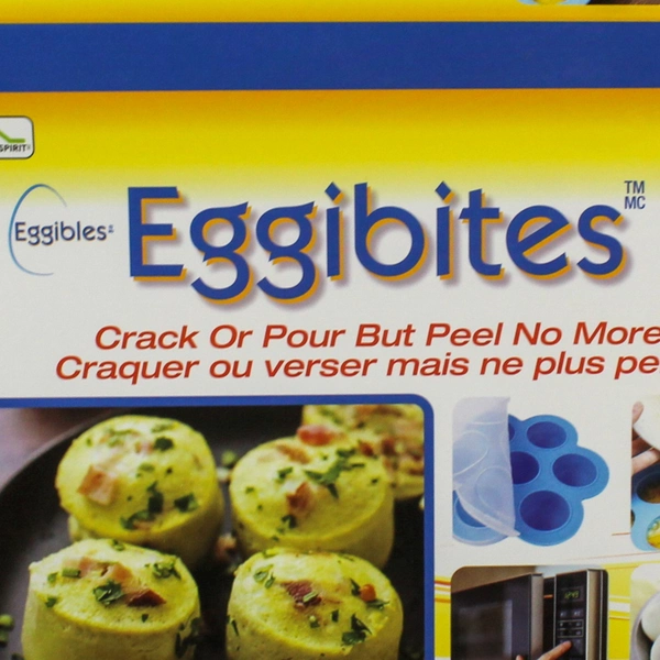Home Spirit Eggibles Eggibites Silicone Tray with Recipes & Instructions