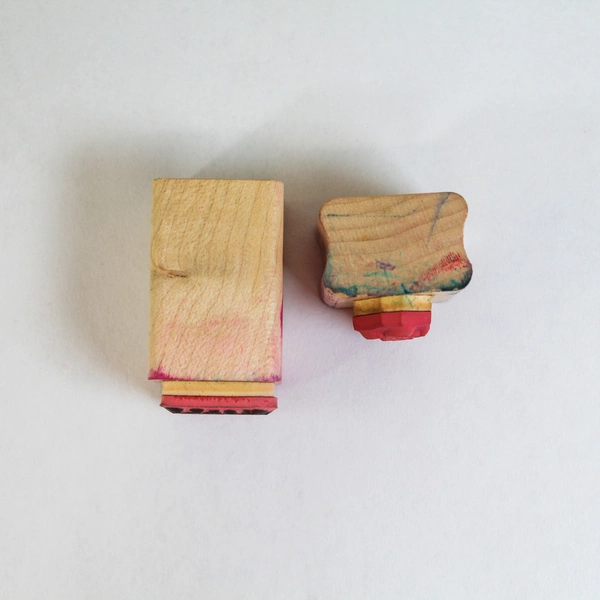 Lot of 14 Mounted Rubber Stamps Love Notes Be Mine Sweet Heart Crafts Pre-Owned