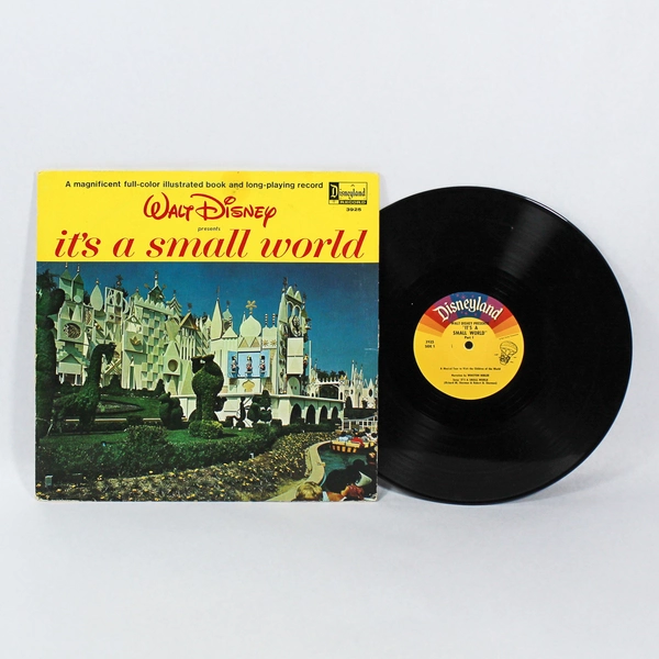 Walt Disney It's a Small World 1964 Disneyland LP Record & Booklet Vintage