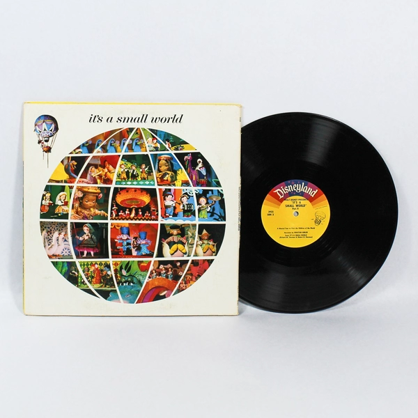 Walt Disney It's a Small World 1964 Disneyland LP Record & Booklet Vintage