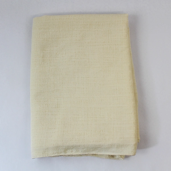 Cream Rectangular Tablecloth 85x55" Solid Pattern Dining Room Home Decor