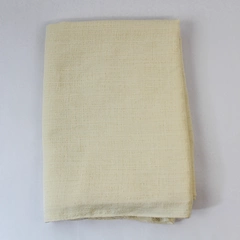 Cream Rectangular Tablecloth 85x55" Solid Pattern Dining Room Home Decor