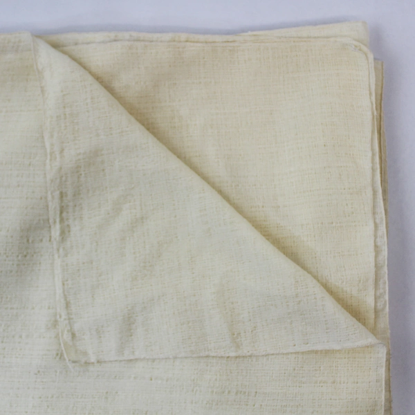 Cream Rectangular Tablecloth 85x55" Solid Pattern Dining Room Home Decor