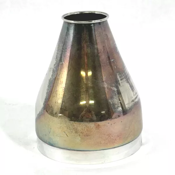 Vintage F.B. Rogers Silver Plate Wine Bottle Holder Decanter Grape Design