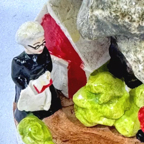 1949 Sebastian Mary Had a Little Lamb Hand-Painted Figurine 3.25" Tall