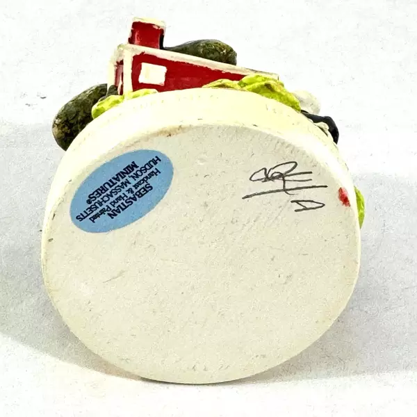 1949 Sebastian Mary Had a Little Lamb Hand-Painted Figurine 3.25" Tall