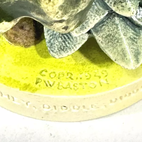 1949 Sebastian Mary Had a Little Lamb Hand-Painted Figurine 3.25" Tall