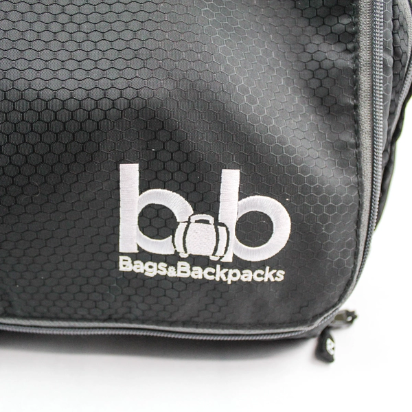 BB Bags & Backpacks Black Duffel Bag Compact Collapsible Carrying Case