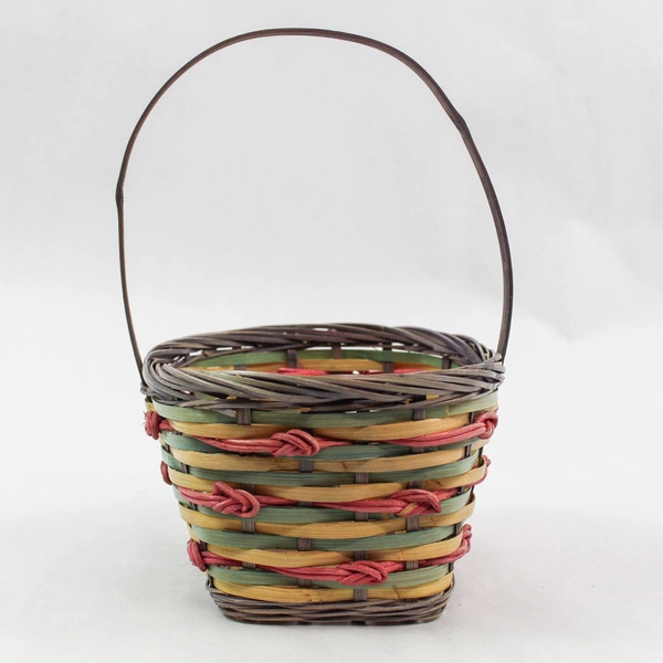 Easter Decor Lot Basket Egg Candle & 3 Rubber Stamps Holiday Crafts