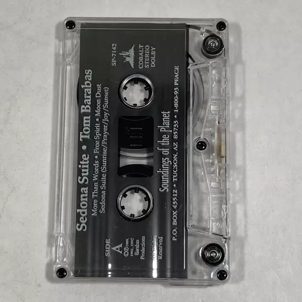 Sedona Suite Cassette Tom Barabas 1992 Soundings of the Planet Pre-Owned
