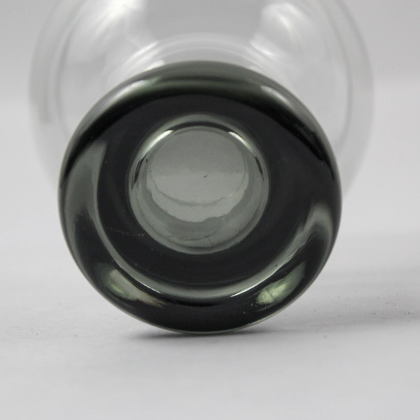 Lot of 2 Libbey Stax Smokey Gray Stemmed Goblet Stout Bar Glasses 5.25"