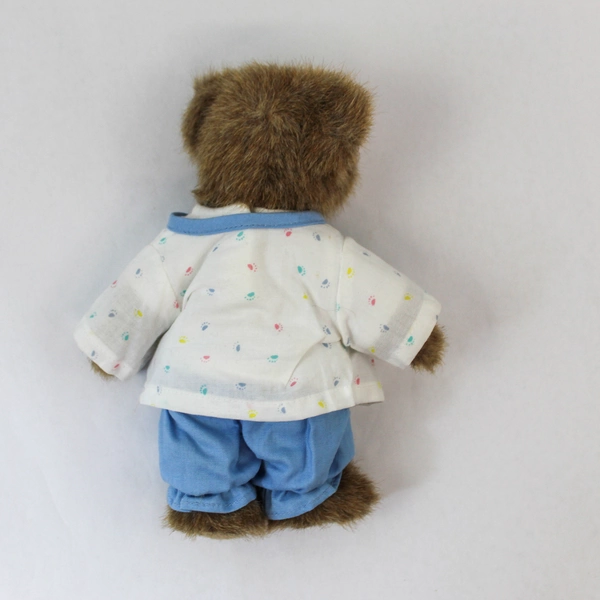 Boyds Collection Nurse Teddy Bear Plush 8.5" Brown #1 Nurse Outfit Pre-Owned