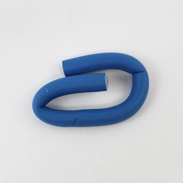 Lot of 20 Blue Super Rollers Hair Curlers 9.5" Styling Tools Pre-Owned