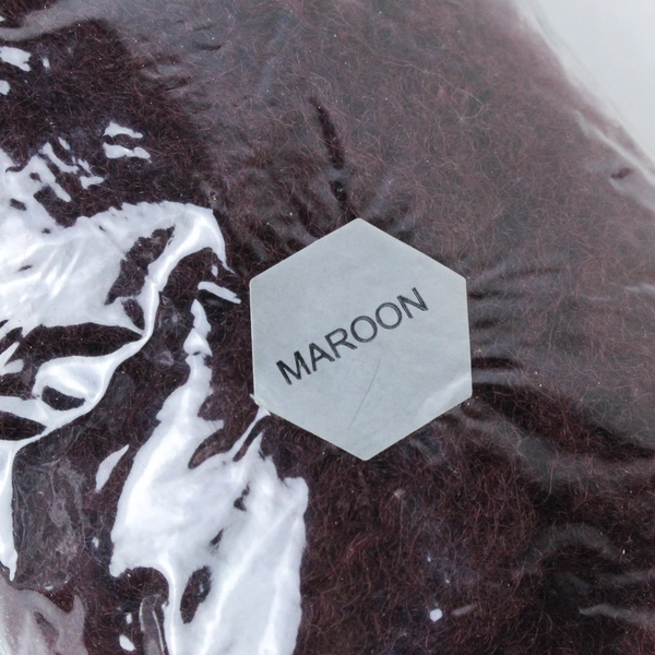 Lot of 2 Black & Gold Hair Extensions + Maroon Accessory - Good Condition