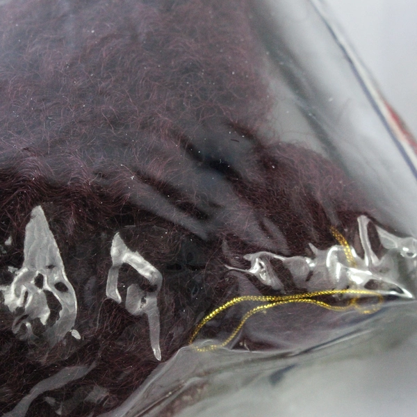 Lot of 2 Black & Gold Hair Extensions + Maroon Accessory - Good Condition