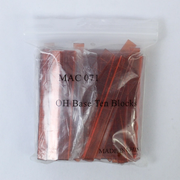 Lot of Macmillan McGraw-Hill Base Ten Blocks MAC071 Math Teaching Tools